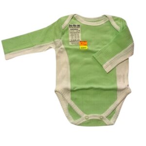 Body 05-107 Do-Re-Mi valge/roheline 62-68cm