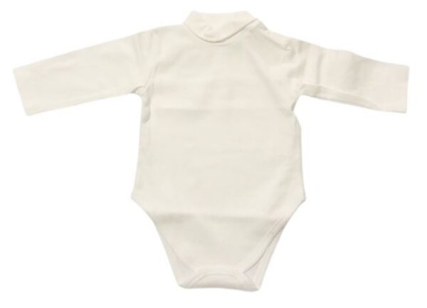 Body kõrge kaelusega,valge 68cm