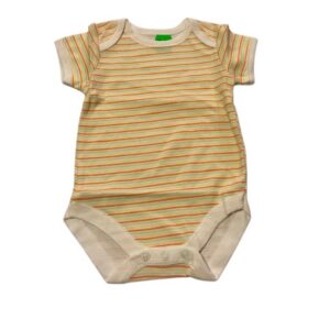 Body Early Days valge/oranz,kollane,roheline triip  56/62cm