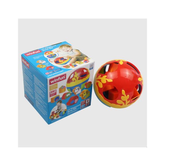 WinFun Sorteerimismäng pall kujunditega punane/sinine