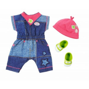 Baby Born  Deluxe jeans Collection komplekt 43cm kombekas