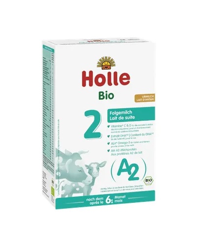 A2 jätkupiimasegu imikutele alates 6. elukuust Nr. 2, ökoloogiline Holle 400 g