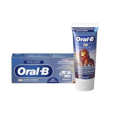 Oral-B laste hambapasta Lõvikuningas Lastele vanuses 6 kuud kuni 6 aastat 60 ml