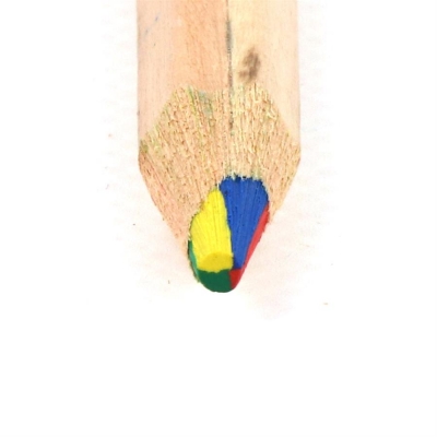 4-ühes värvipliiats "Vikerkaar", paks, 6mm söega - 1 tk