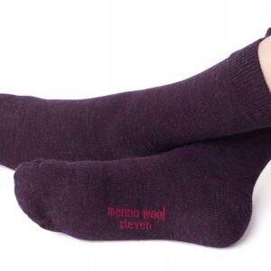 Meriinovillased õhukesed sokid by Steven Cotton Candy 23-25 ploomililla
