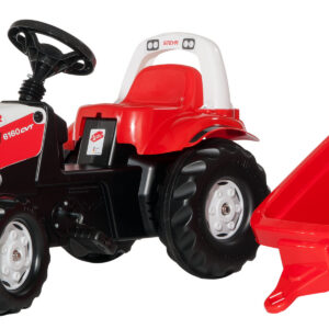 Pedaalidega traktor Rollykid Steyr järelkäruga