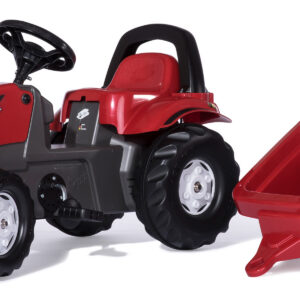 Pedaalidega traktor Valtra järelkäruga