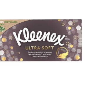 Kleenex salvrätikud Box Ultra Soft 64tk 3-kihiline