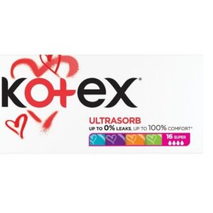 Kotex tampoon Ultra Sorb Super 16tk