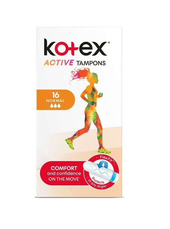 Kotex tampoon Active Normal 16tk