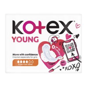 Kotex hügieeniside Young Day 9tk