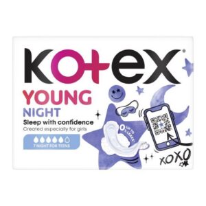 Kotex hügieeniside Young Night 7tk