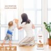 FRIENDLY ORGANIC Tsitruselõhnaline mitmeotstarbeline puhastusvahend vannile, kraanikausile ja põrandatale, 1000ml – pilt 2