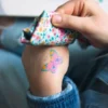 NAMAKI Hummingbird komplekt tätoveeringu, küünelaki ja huuleläikega, Sinine – pilt 4