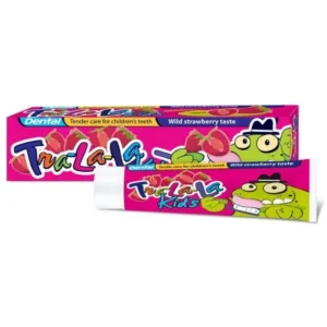 Hambapasta Metsmaasikas koolilastele (3-10 a) 50 ml Dental Tra-la-la