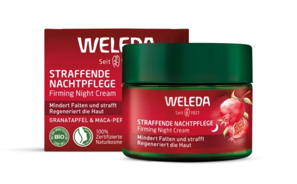 Weleda granaatõuna ja maca pinguldav öökreem 40ml
