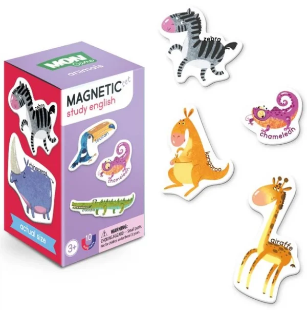 DoDo loomade magnetikomplekt 10tk 3+aastasele