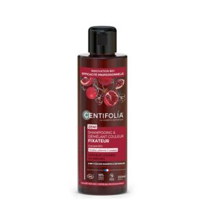 CENTIFOLIA 2in1 värvikaitsev šampoon orgaanilise granaatõuna ja bioaktiivse kuusekoore ekstraktiga, 200ml