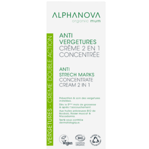 ALPHANOVA SANTE orgaaniline intensiivne venitusarme ennetav ja raviv kreem, 150 ml