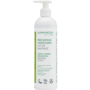 ALPHANOVA SANTE orgaaniline intensiivne venitusarmide vastane kreem aloe vera ja ahvileivapuuviljaekstraktiga, 400 ml