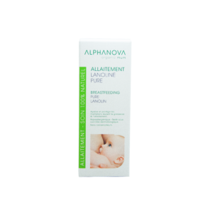 ALPHANOVA SANTE 100% naturaalne lanoliin rinnanibude leevendamiseks ja kaitsmiseks imetamise ajal, 40 ml