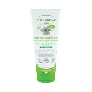 ALPHANOVA BEBE lõhnatu orgaaniline mitmeotstarbeline kreem naha puhastamiseks, niisutamiseks, mähkmelööbe ennetamiseks, 200 ml