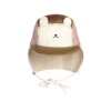 KIETLA Camper Hat UPF50 orgaanilisest puuvillast päikesekaitsega müts NATURAL-BROWN-PINK, 2-6 aastat – pilt 1