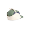 KIETLA Camper Hat UPF50 orgaanilisest puuvillast päikesekaitsega müts NATURAL-NAVY- GREEN, 0-2 aastat – pilt 7