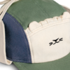 KIETLA Camper Hat UPF50 orgaanilisest puuvillast päikesekaitsega müts NATURAL-NAVY- GREEN, 0-2 aastat – pilt 6