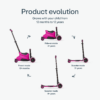 Xtend Scooter Ride-on roosa – pilt 3