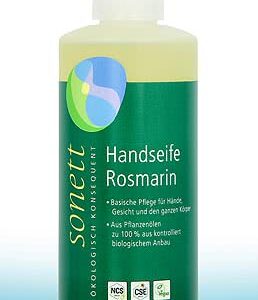 Sonett rosmariini vedel kätepesuseep pumbaga 300ml
