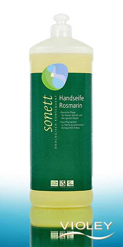 Sonett rosmariini vedel kätepesuseep täitepudel 1l