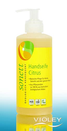 Sonett tsitruse vedelseep pumbaga 300ml