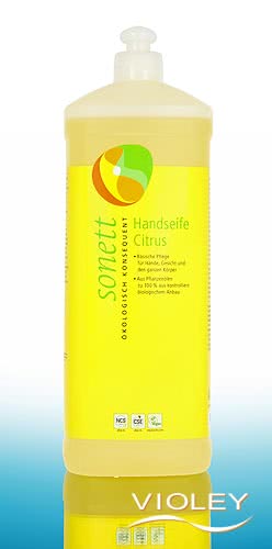Sonett tsitruse vedelseep täitepudel 1l