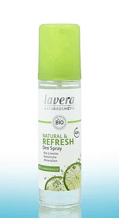 Lavera pihustatav deodorant Natural Refresh orgaaniline laim 75ml