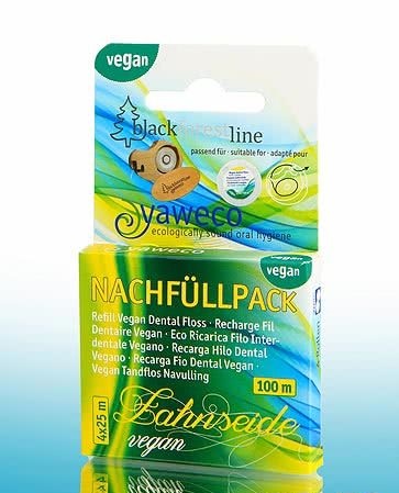 Yaweco vegan hambaniit täitepakk 4x25m