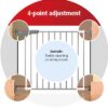 REER Advanced Screw-Fit survemontaažiga turvavärav laste ohutuse tagamiseks, 75-110cm – pilt 3