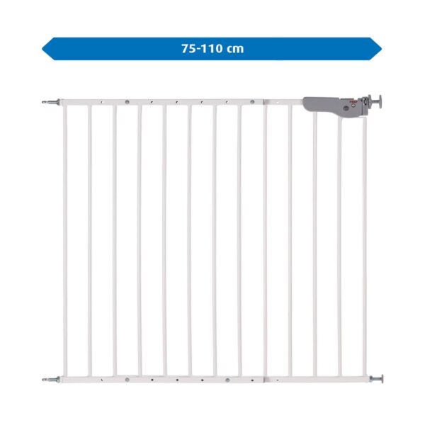 REER Advanced Screw-Fit survemontaažiga turvavärav laste ohutuse tagamiseks, 75-110cm