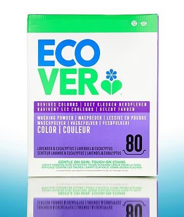 Ecover pesupulber värvilisele pesule 4kg Lavendel ja Eukalüpt