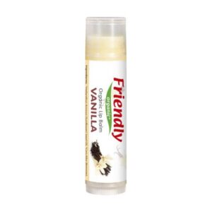 FRIENDLY ORGANIC Niisutav huulepalsam vanilje, 4.25g