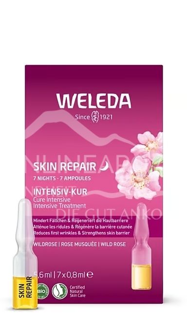 Weleda SKIN REPAIR roosi intensiivhooldus 7 x 0,8ml