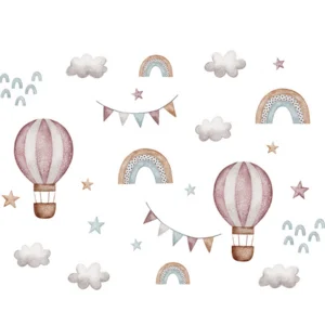 SIPO Lastetoa seinakleebised, Ballons