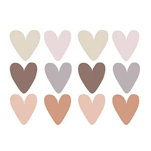 SIPO Lastetoa kleebised, Boho Hearts