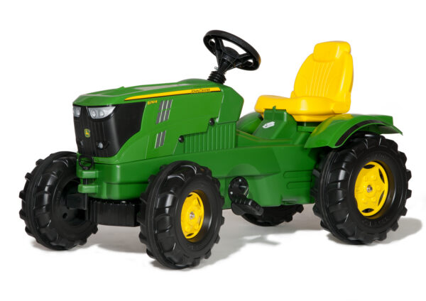 John Deere 6210R pedaalidega traktor