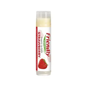 FRIENDLY ORGANIC Niisutav huulepalsam Strawberry, 4.25g