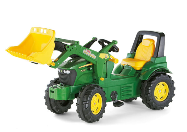 Pedaalidega traktor John Deere 7930 kopaga
