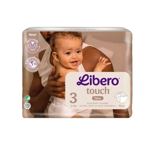 Libero teipmähkmed Touch N3 5-9kg 40tk