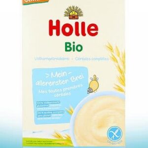HOLLE Orgaaniline mahepuder täisterajahust  Minu esimesed helbed, gluteenivabad , 250g 5+kuust