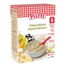 Piltti pirnimaitseline täisterpuder 410g, alates 8-elukuust