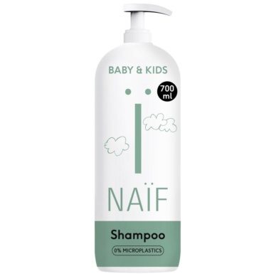 NAÏF 100% vegan tite/beebikõõma vastane eemaldusvahend ,niisutav pisaravaba beebišampoon 700ml